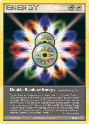 Double Rainbow Energy/95  Team Magma vs Team Aqua - Rare