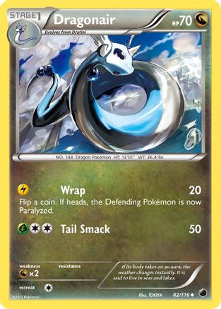 Dragonair  - Reverse Holofoil Plasma Freeze - Uncommon
