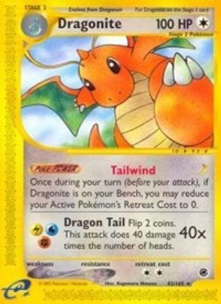 Dragonite (43)  Expedition - Rare
