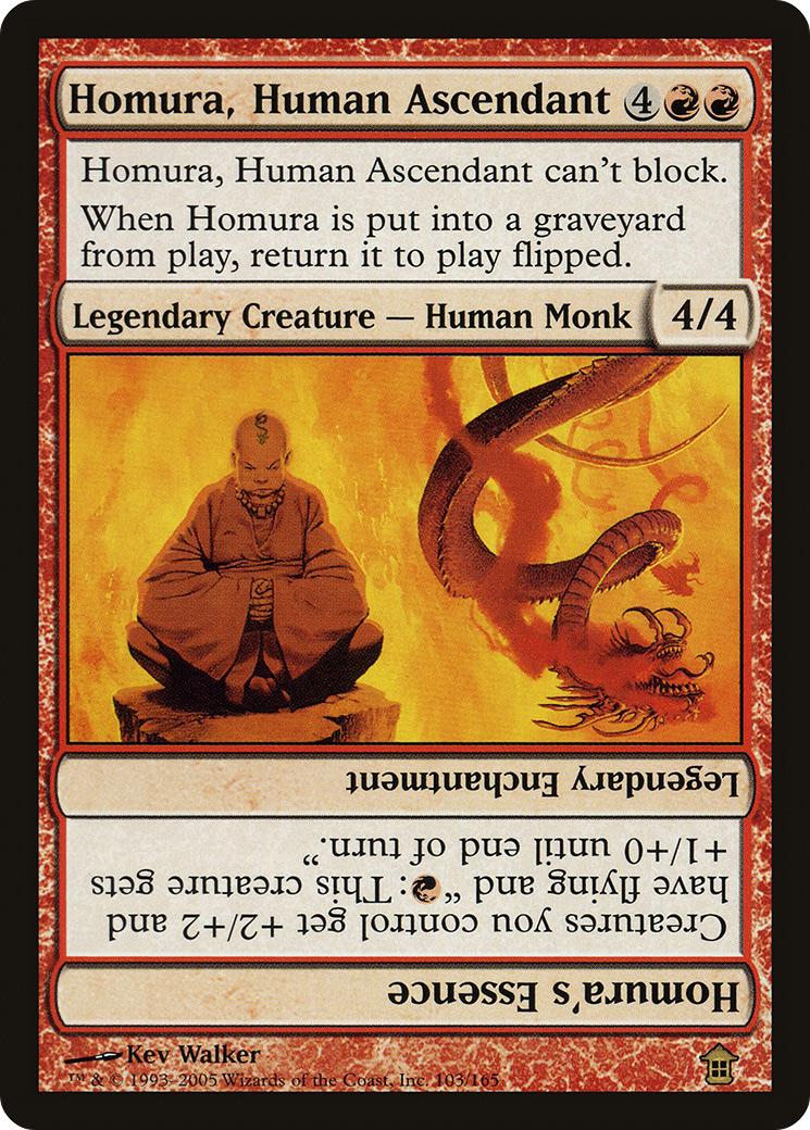 Homura, Human Ascendant (SOK-103) - Saviors of Kamigawa