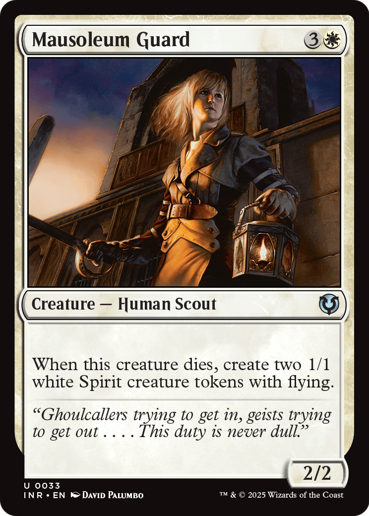 Mausoleum Guard (INR-033) - Innistrad Remastered