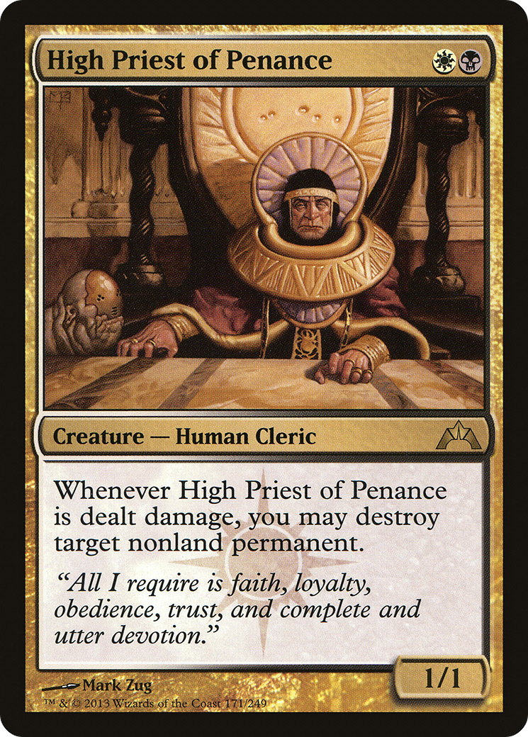 High Priest of Penance (GTC-171) - Gatecrash
