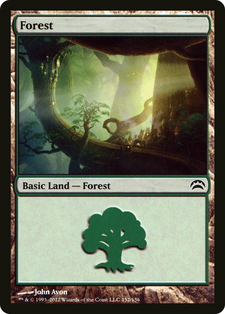 Forest (152) (PC2-152) - Planechase 2012 Foil