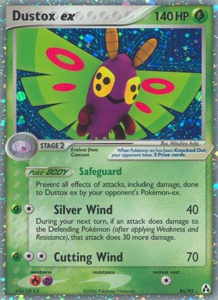 Dustox ex  - Holofoil Legend Maker - Ultra Rare
