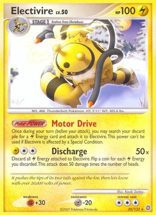 Electivire  - Reverse Holofoil Secret Wonders - Rare