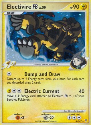 Electivire FB  - Reverse Holofoil Supreme Victors - Holo Rare