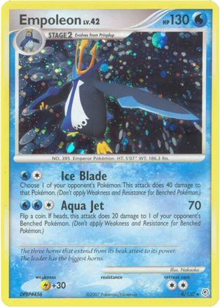 Empoleon 004  - Reverse Holofoil Diamond and Pearl - Holo Rare