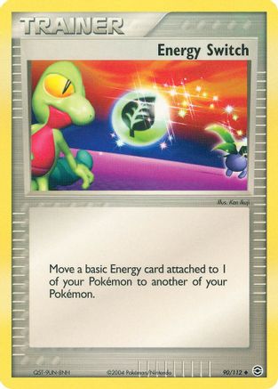 Energy Switch  - Reverse Holofoil FireRed & LeafGreen - Uncommon