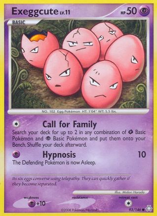 Exeggcute  - Reverse Holofoil Legends Awakened - Common