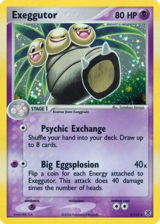 Exeggutor  FireRed & LeafGreen - Holo Rare