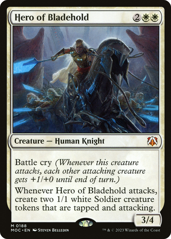 Hero of Bladehold (MOC-188) - March of the Machine Commander
