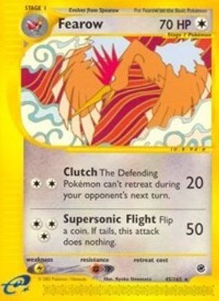 Fearow (45)  - Reverse Holofoil Expedition - Rare