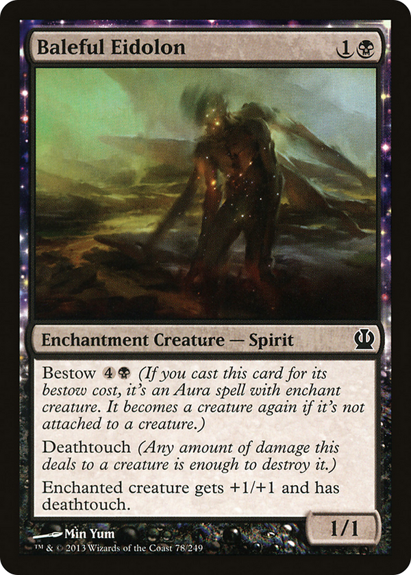 Baleful Eidolon (THS-078) - Theros: (enchantment) Foil