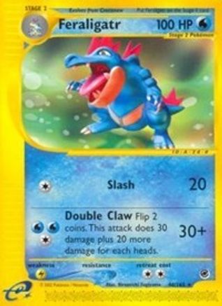 Feraligatr (46)/165  - Reverse Holofoil Expedition - Rare