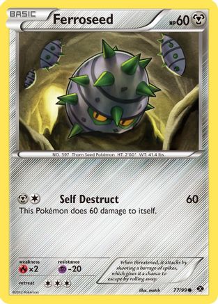 Ferroseed  Next Destinies - Common