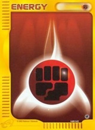 Fighting Energy 160  - Reverse Holofoil Expedition - Common