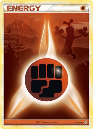 Fighting Energy  - Holofoil Call of Legends - Common