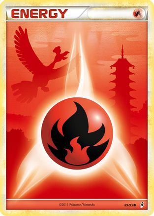 Fire Energy  - Holofoil Call of Legends - Common