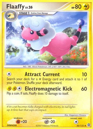 Flaaffy 050  - Reverse Holofoil Secret Wonders - Uncommon
