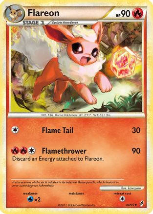 Flareon 044  Call of Legends - Uncommon