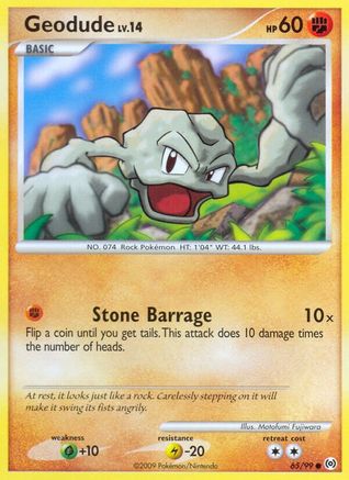 Geodude  Arceus - Common