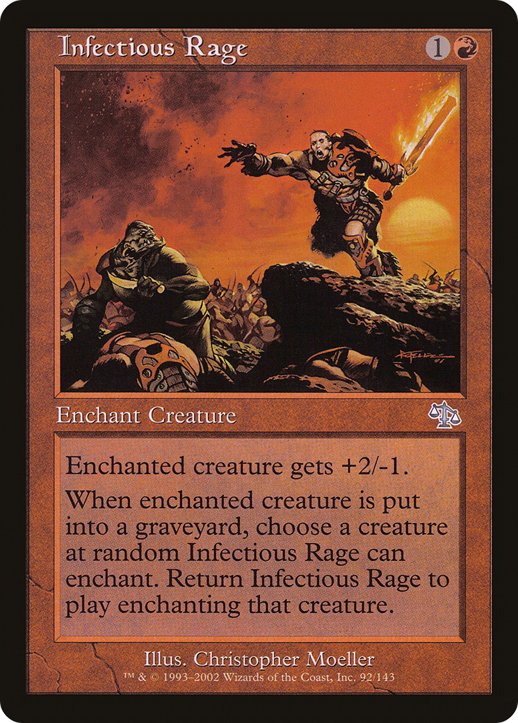 Infectious Rage (JUD-092) - Judgment Foil
