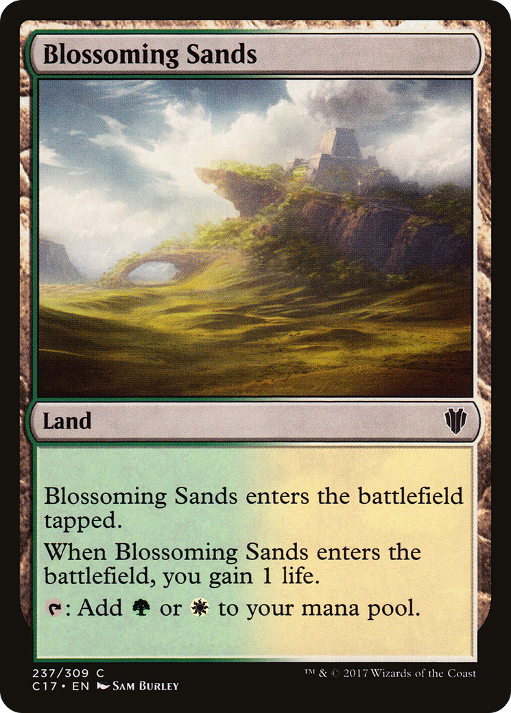 Blossoming Sands (C17-237) - Commander 2017