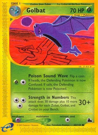 Golbat  Skyridge - Common