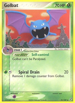 Golbat  Deoxys - Uncommon