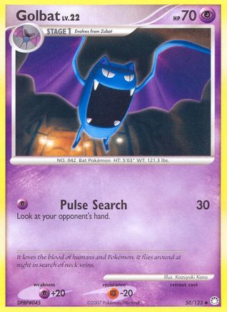 Golbat  Mysterious Treasures - Uncommon