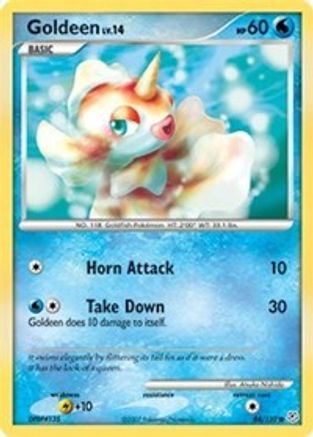 Goldeen  - Reverse Holofoil Diamond and Pearl - Common