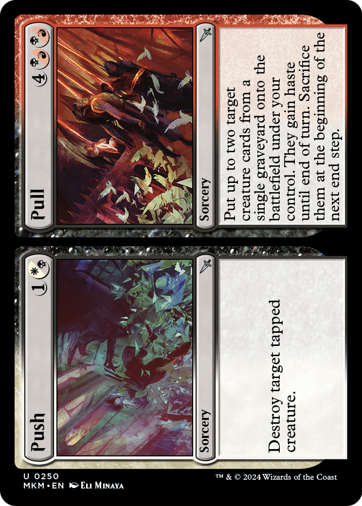 Push // Pull (MKM-250) - Murders at Karlov Manor