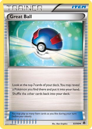Great Ball/98  - Reverse Holofoil Emerging Powers - Uncommon