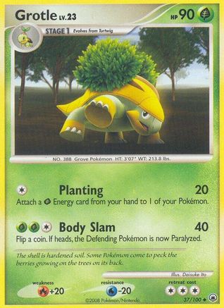 Grotle  - Reverse Holofoil Majestic Dawn - Uncommon