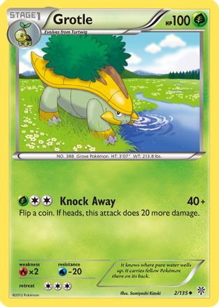 Grotle  Plasma Storm - Uncommon