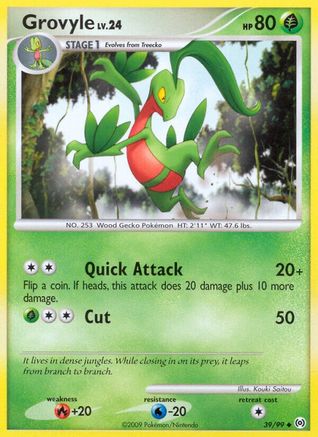 Grovyle (39) (39) 039  Arceus - Uncommon
