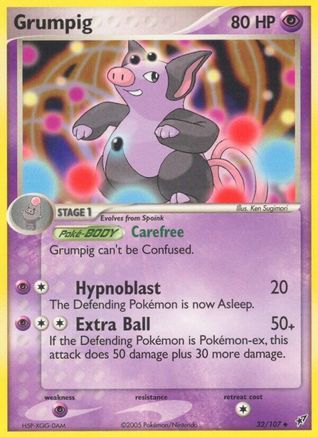 Grumpig  Deoxys - Uncommon