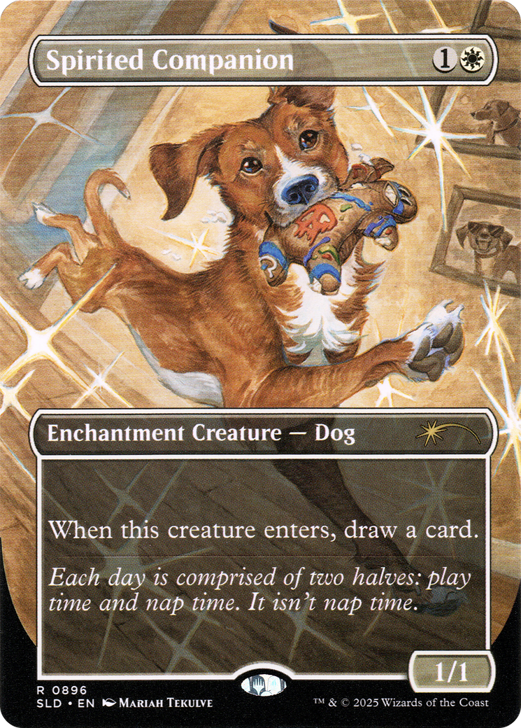 Spirited Companion (0896) (SLD-896) - Secret Lair Drop (Borderless)