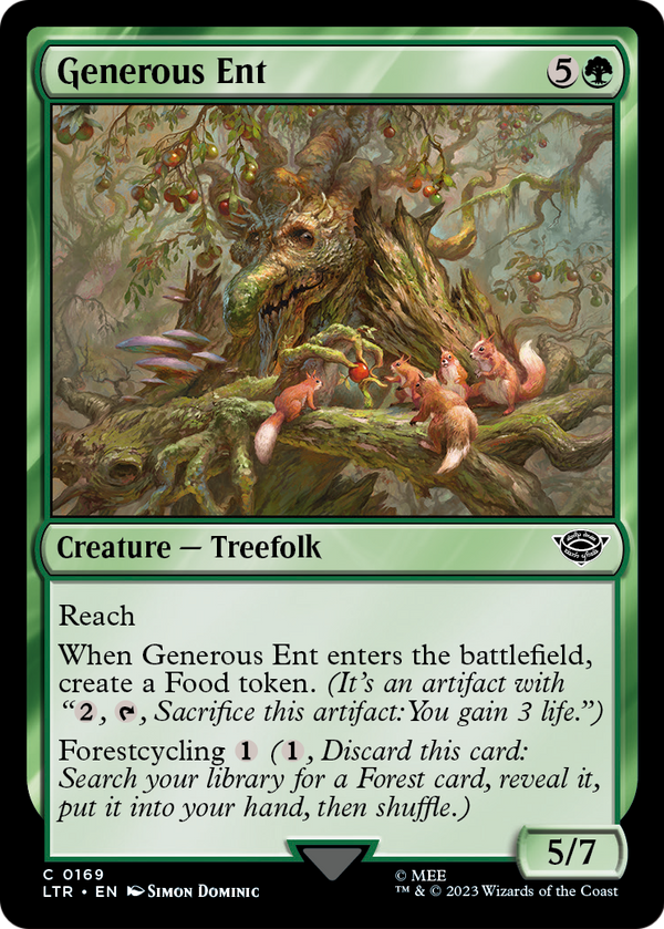 Generous Ent (LTR-169) - The Lord of the Rings: Tales of Middle-earth