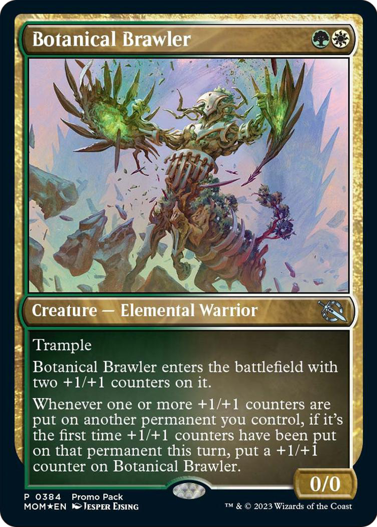 Botanical Brawler (PPMOM-384) - March of the Machine Foil