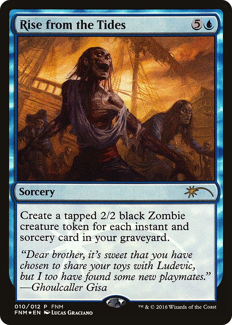 Rise from the Tides (FNM-010) - Friday Night Magic 2016 Foil