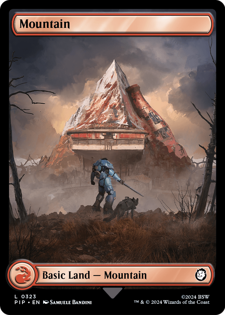 Mountain (0323) (PIP-323) - Fallout Foil
