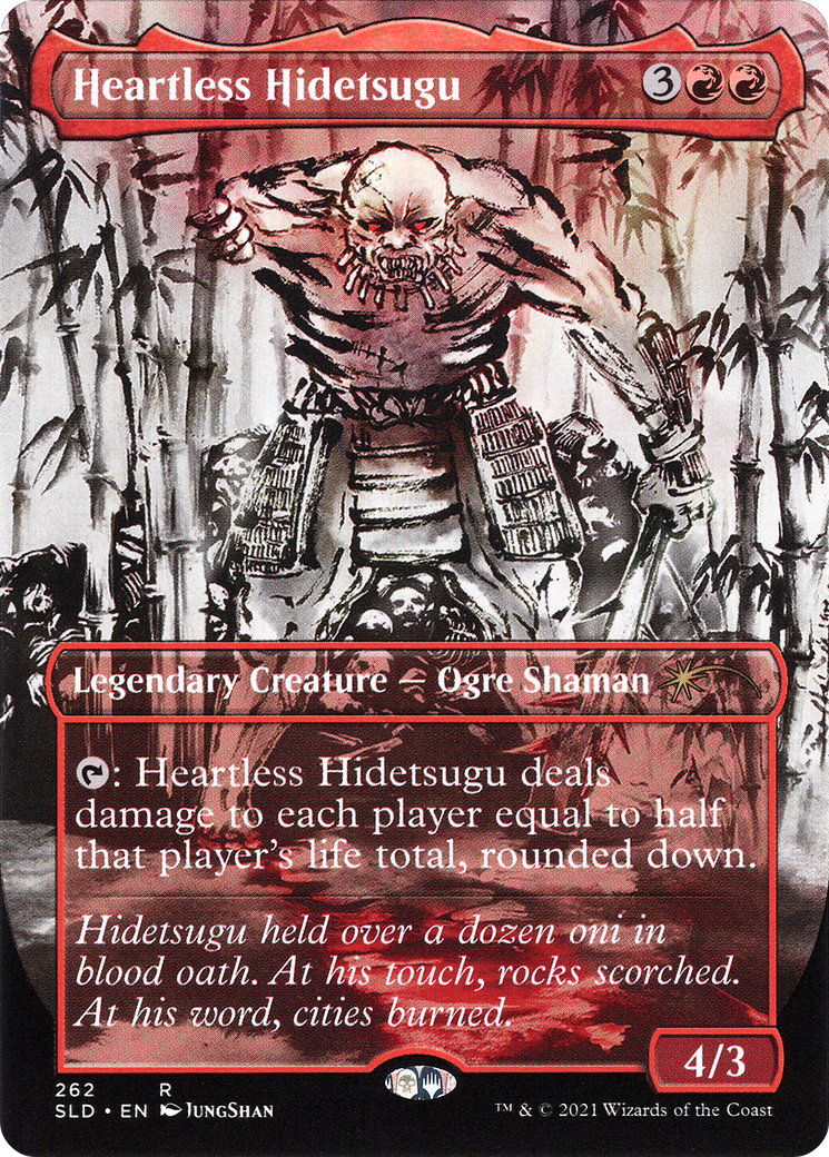 Heartless Hidetsugu (SLD-262) - Secret Lair Drop (Borderless)