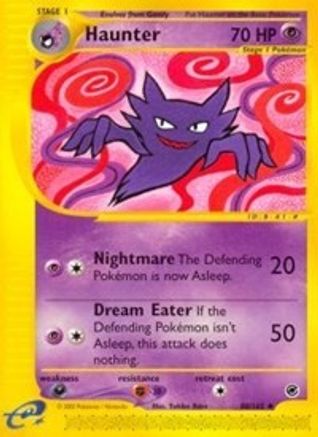 Haunter 080  - Reverse Holofoil Expedition - Uncommon
