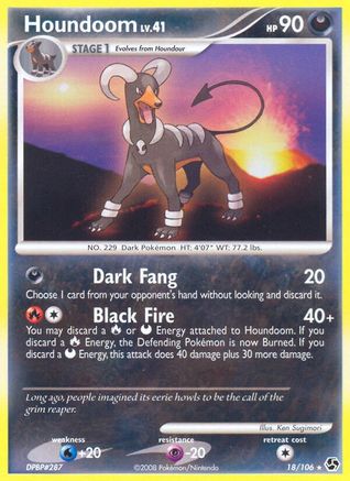 Houndoom  Great Encounters - Rare