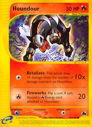 Houndour  Skyridge - Common