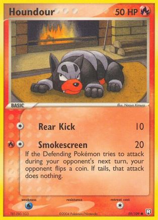 Houndour 059/109  Team Rocket Returns - Common