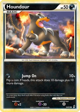 Houndour 059  Call of Legends - Common