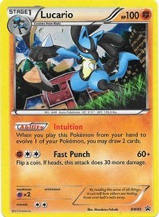 Lucario - BW85  - Holofoil Black and White Promos - Holo Rare