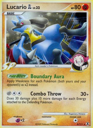 Lucario GL  - Holofoil Rising Rivals - Holo Rare